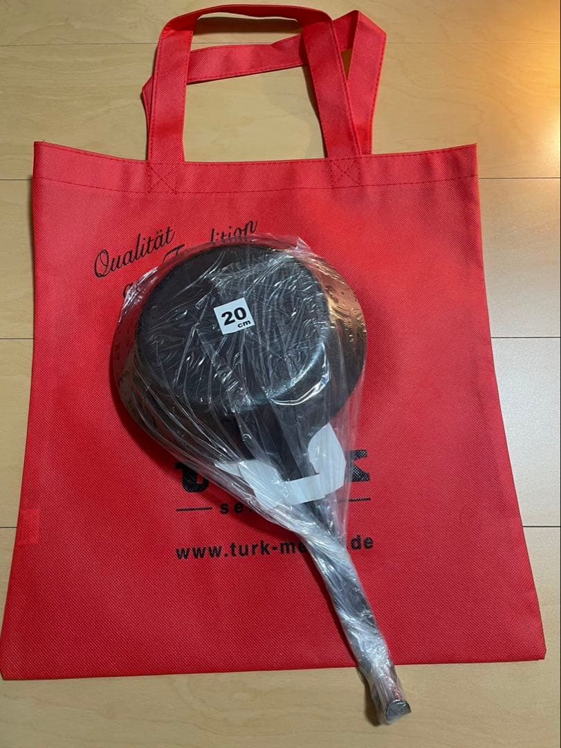 turk 20cm 鉄フライパン ケース付 トートバッグ付 アウトドア キャンプ