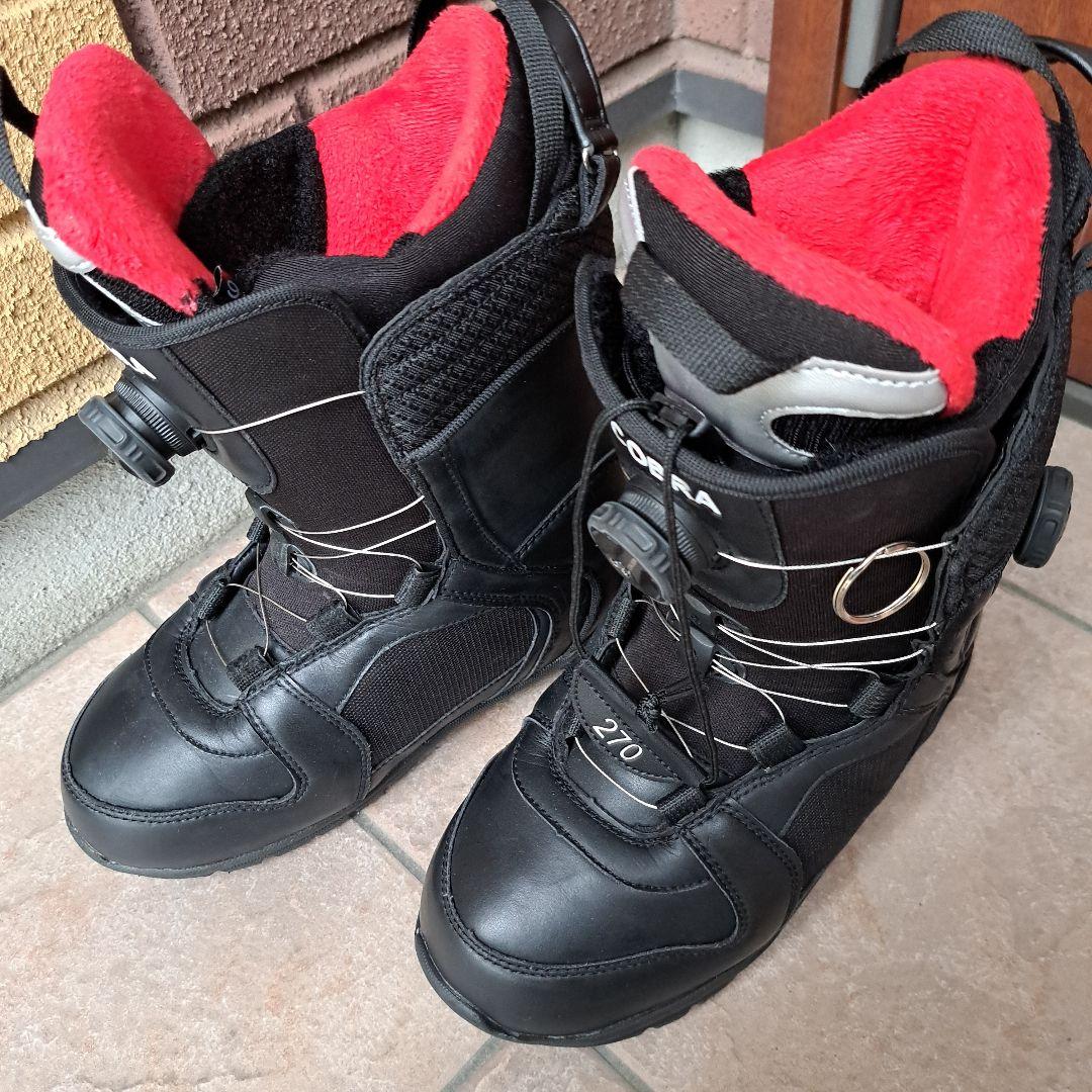 COBRA スノーボードブーツ focus size 27cm 色(黒/赤)