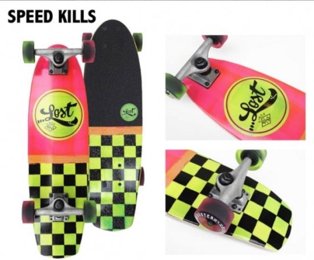 ロスト　サーフ　スケートボード　サーフィン　スケボー