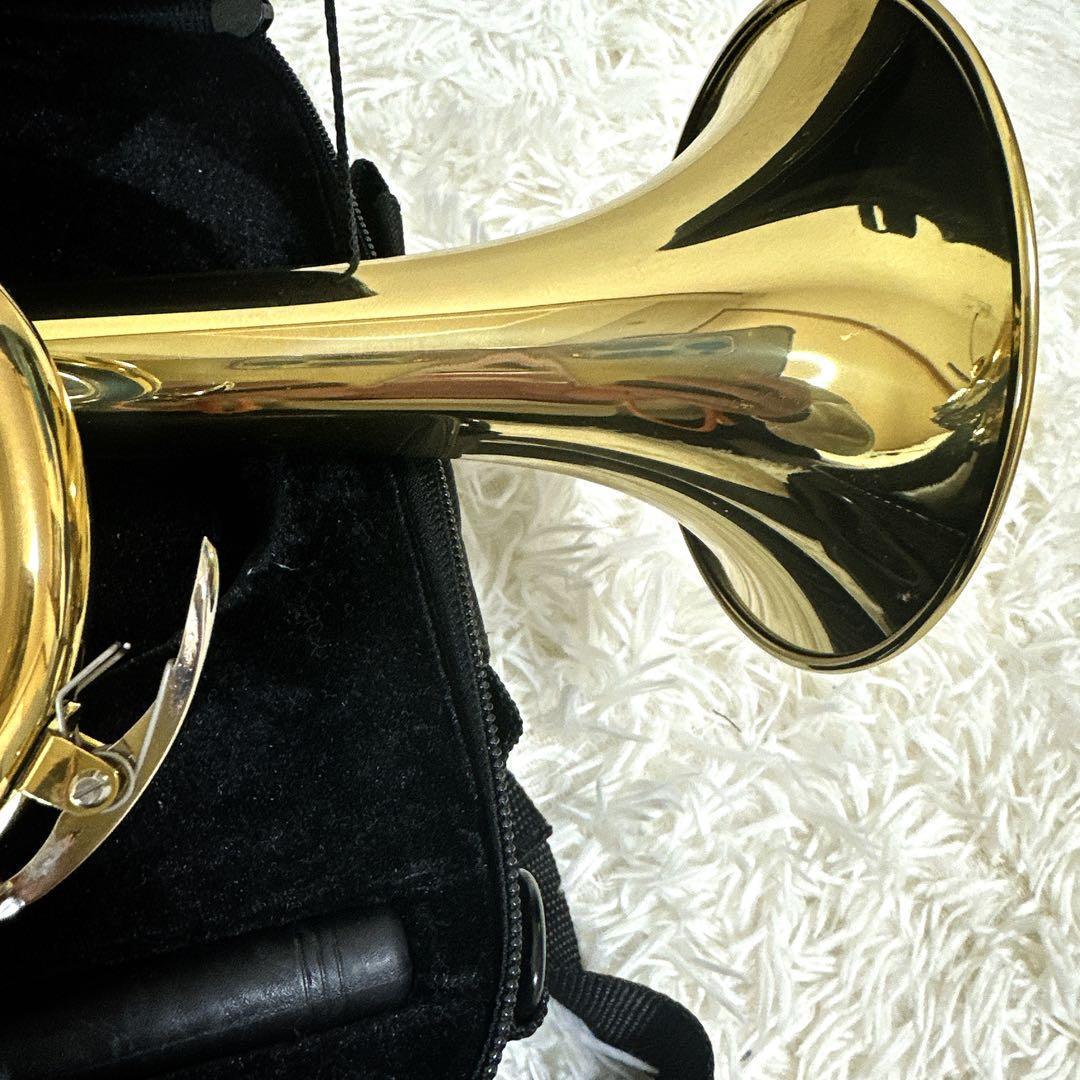 ソレイユ Soleil トランペット ゴールド マウスピースセミハードケース付き