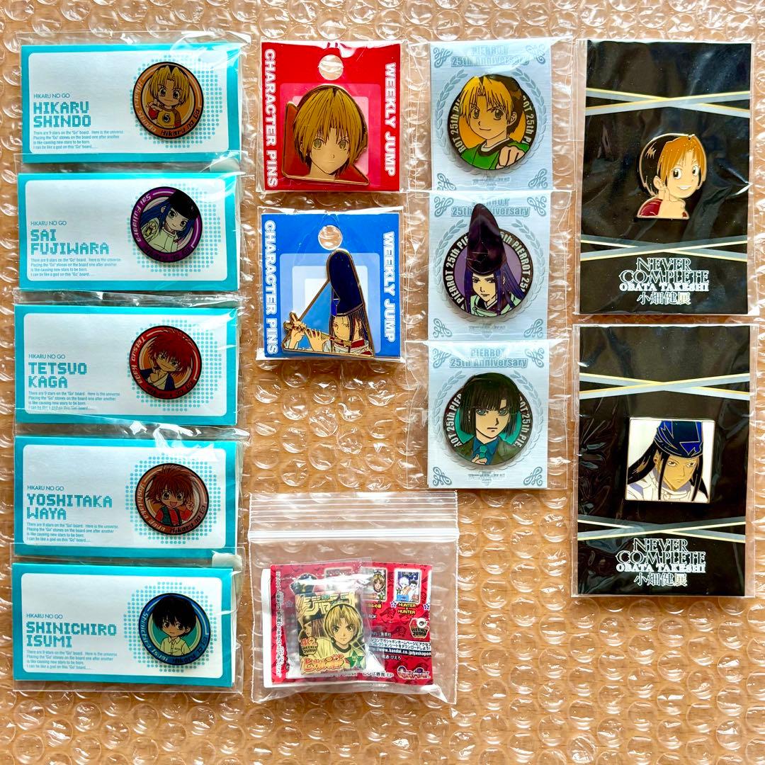 ヒカルの碁 ヒカ碁 ピンズ 5種13点セット