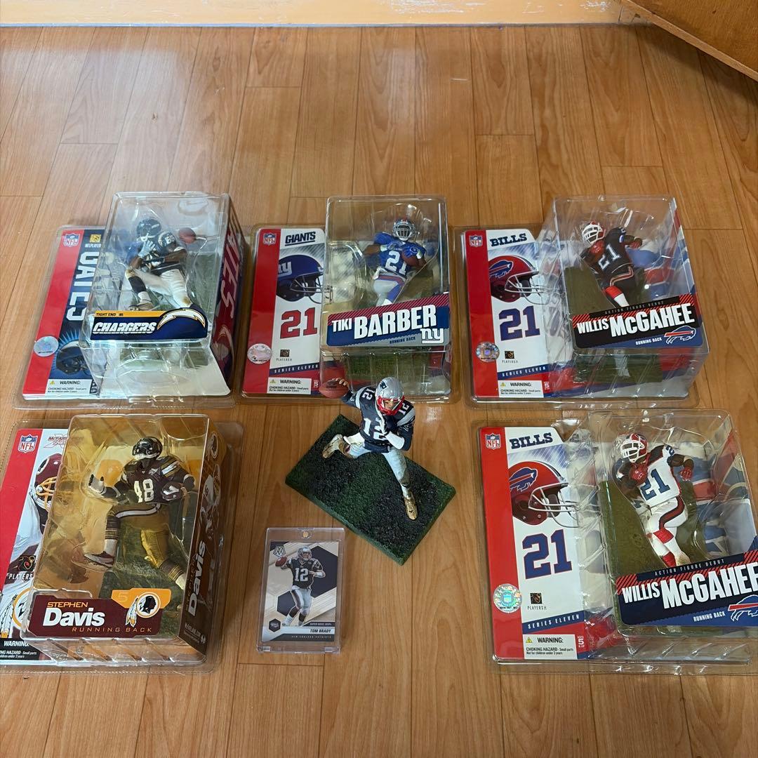 mcfarlaneNFLマクファーレン6体セット バリアント含トムブレイディ