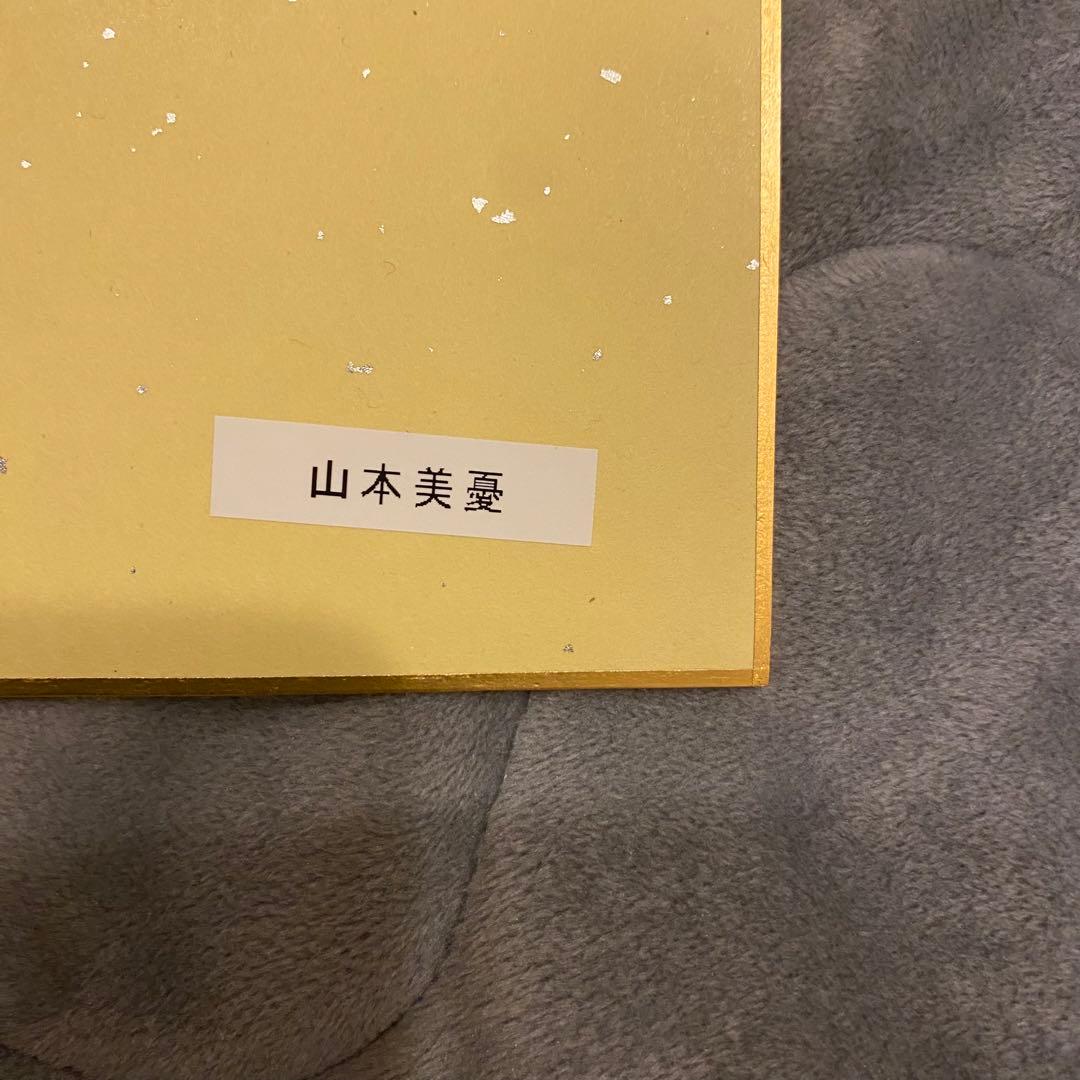 RIZIN45 山本美優　サイン色紙