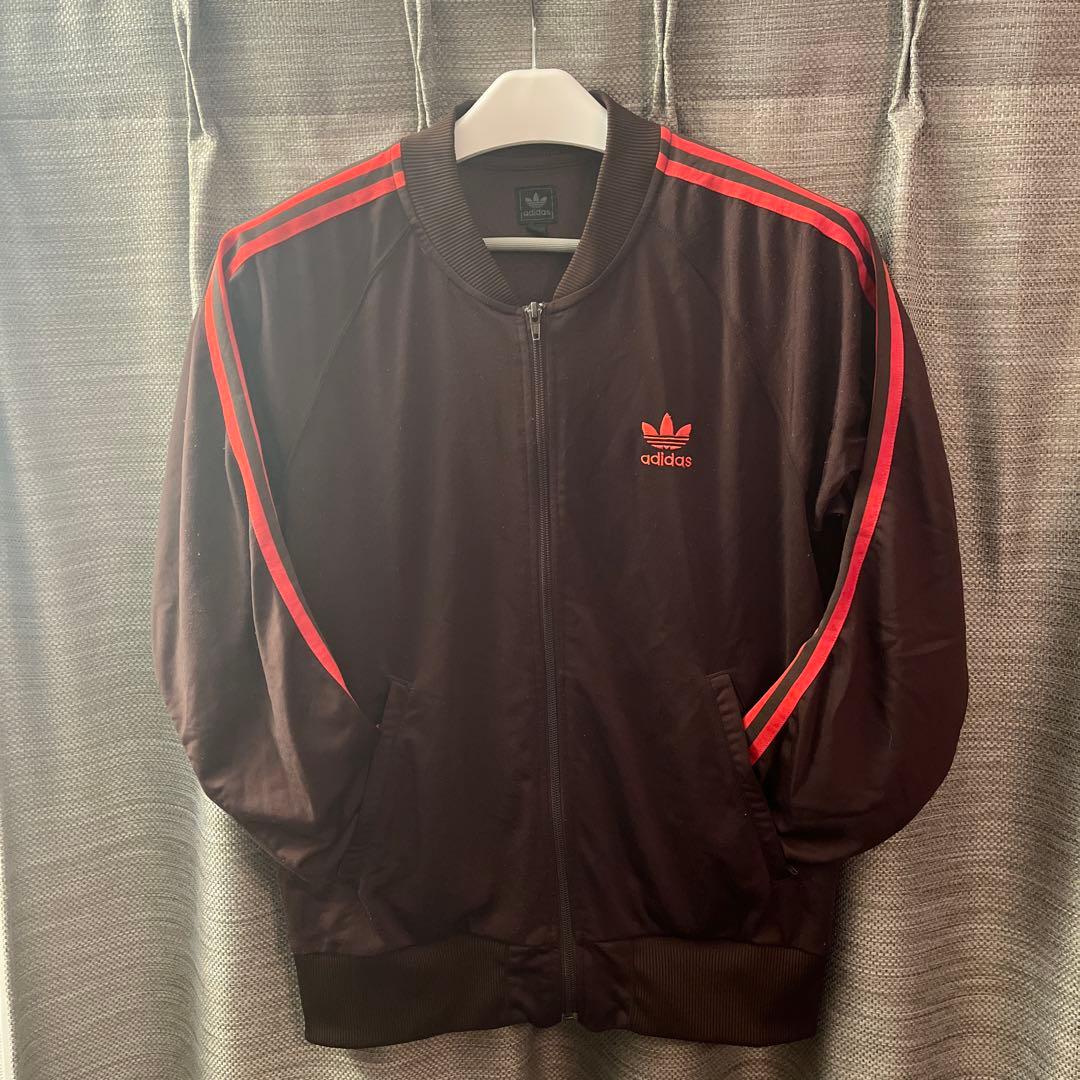 adidas atp トラックジャケット ブラウン&オレンジ