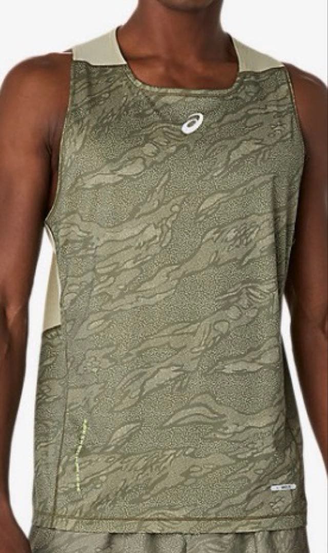 【即日発送】asics シングレット、ショーツセット