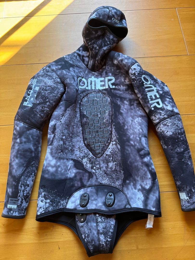 サーフィン・ボディボード OMER BLACK STONE 7MM SIZE XLL 6