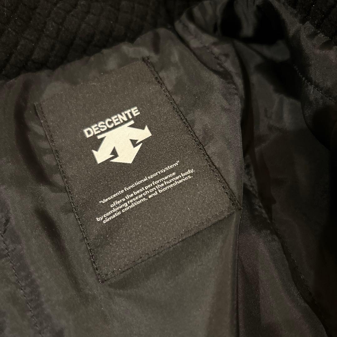 ネイビー/イエロー フード付きスキーウェア