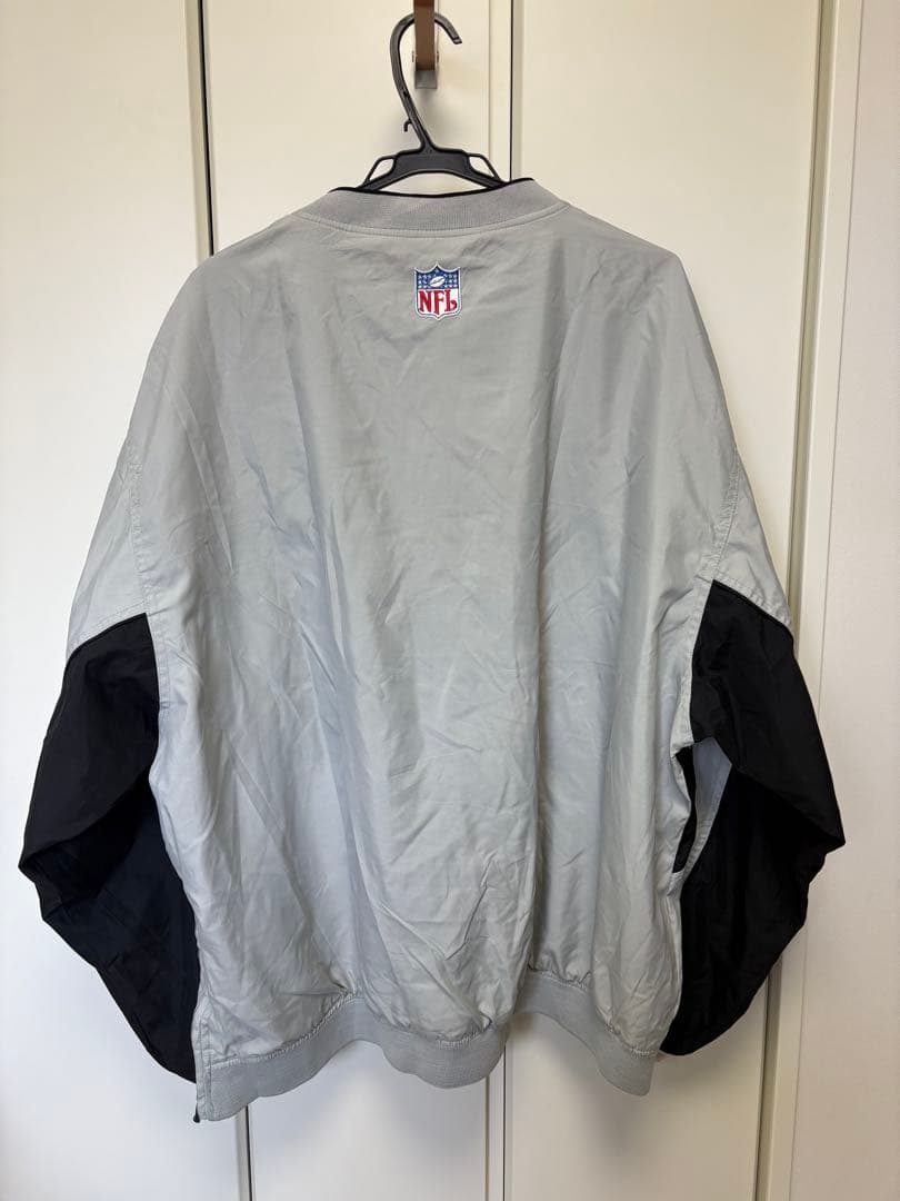 RAIDERS ウォームアップウェア トレーナー グレー/ブラック