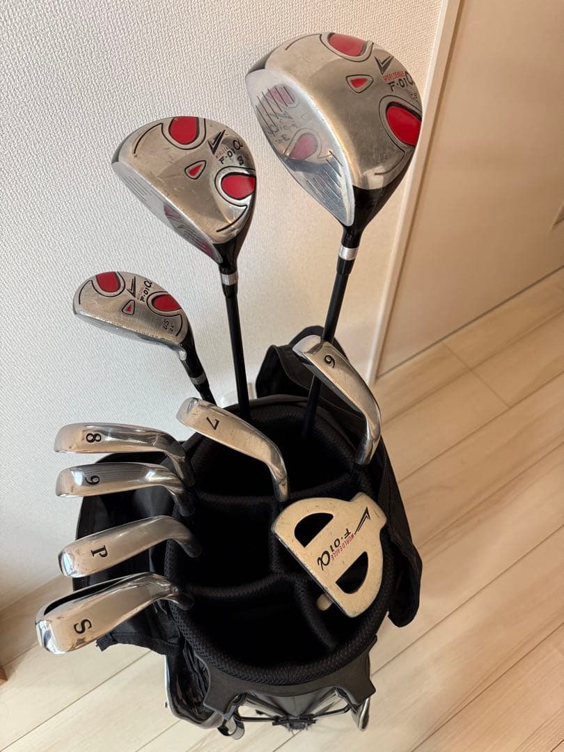 Fola キャディバッグ 10本付き