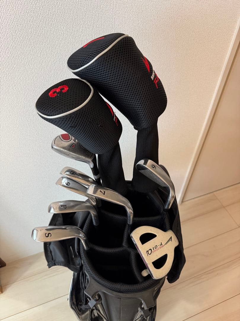 Fola キャディバッグ 10本付き