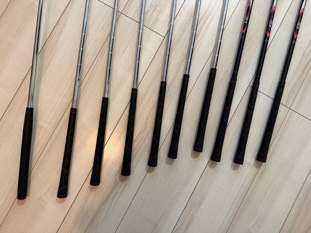 Fola キャディバッグ 10本付き