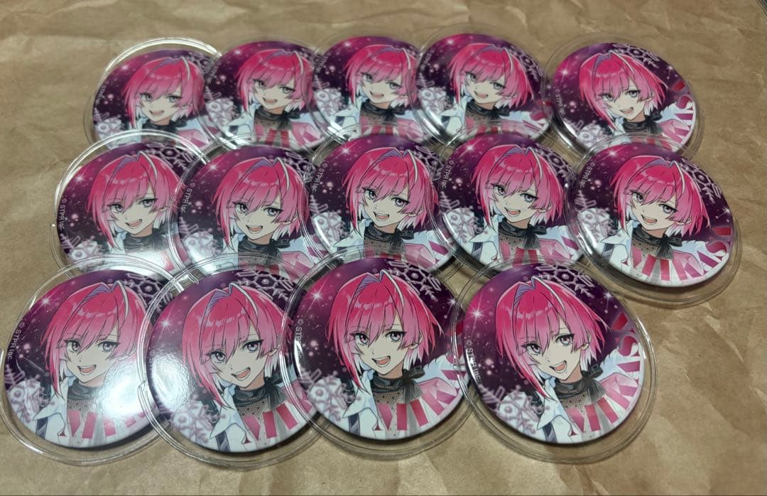 meteorites みかさくん winterグッズ 缶バッジセット