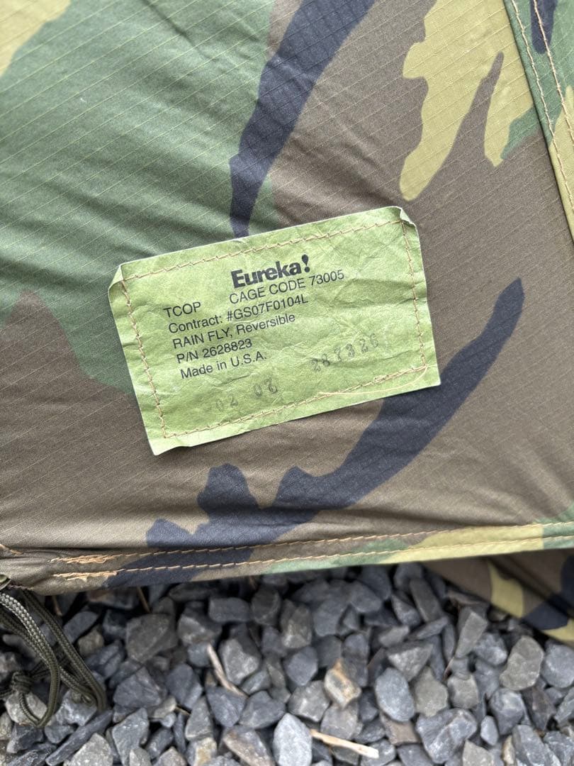 米軍 テント デッドストック ヨーレイカ　ECWT TCOP ソロ eureka