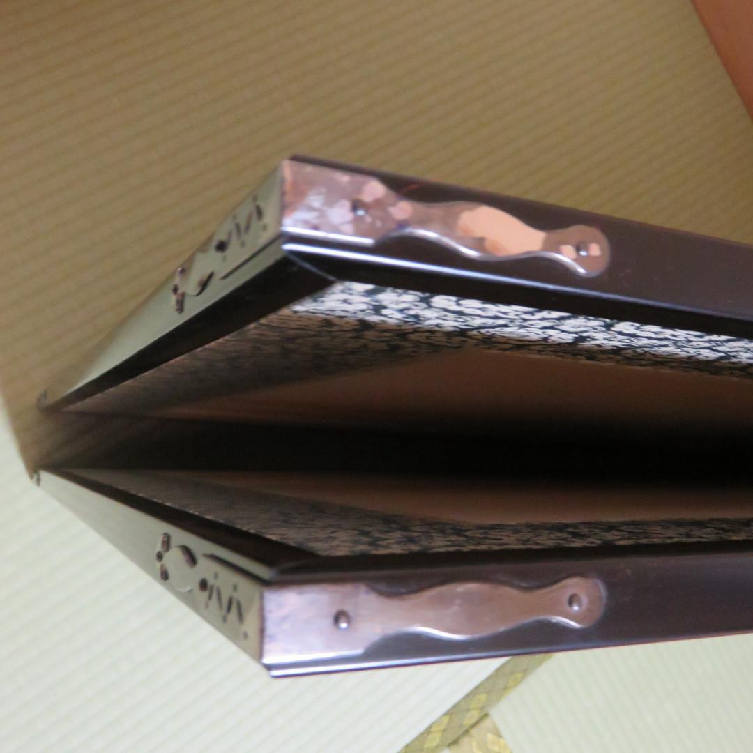 風炉先屏風 茶道具 風炉前 床の間 茶会 木箱 高級