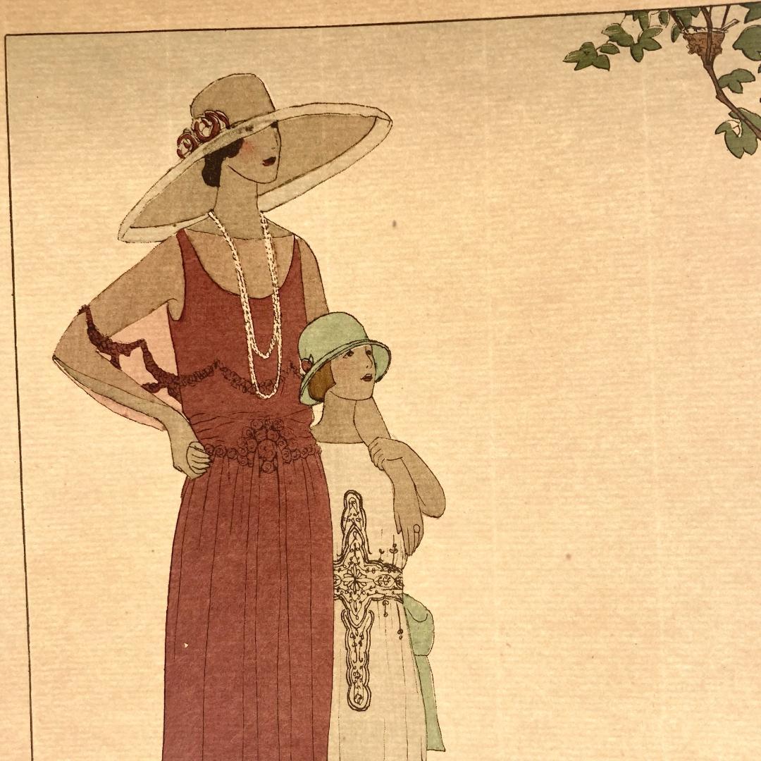 A.E.マルティ☆ファッションプレート『LE NID DE PINSONS』