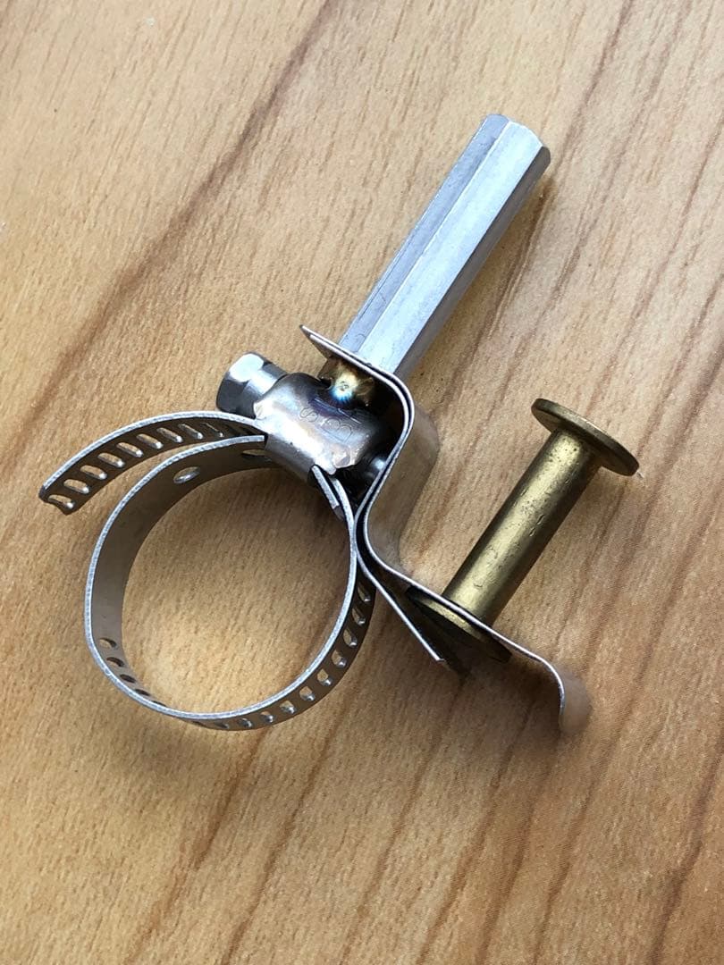 【レア！】KING CAGE(キングケージ)Barbell チタン 自転車ベル