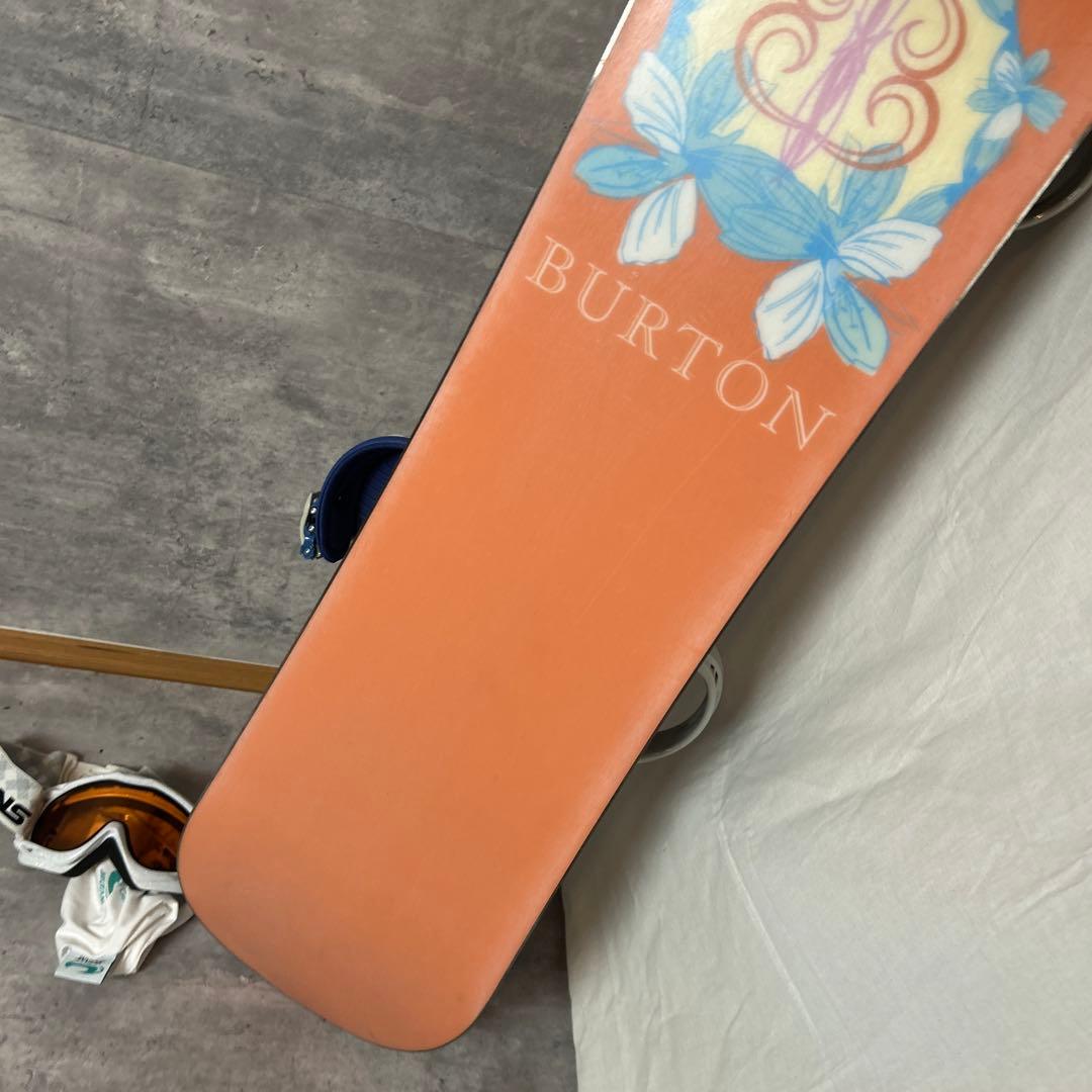 BURTON STERLING 140cm S/Mサイズ スノボセット ゴーグル