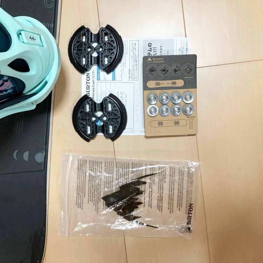 【美品】BURTON スノーボード 145cm ブーツ 24.5cm