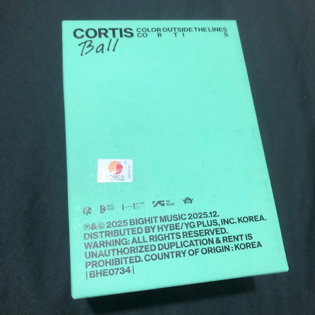 CORTIS 1st ball ver.限定 キーホルダー　トレカなし