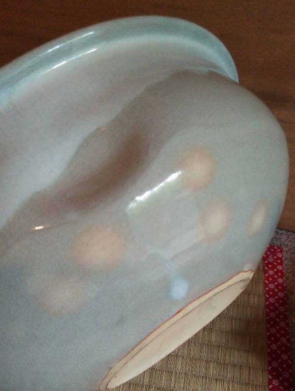 m8 茶道具 ★ 平水指 （萩焼）