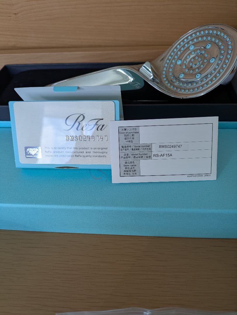 リファファインバブルＳシャワーヘッド 中古品