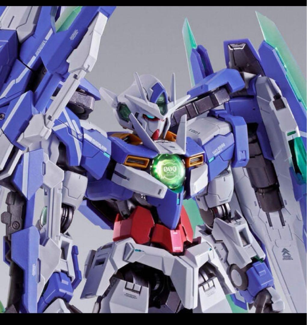 メタルビルド　ダブルオークアンタフルセイバー　l build