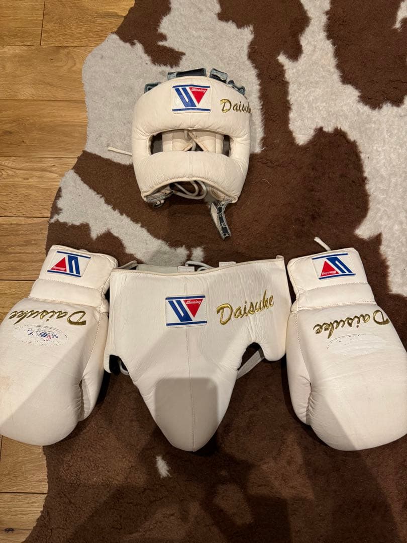 Winning ウイニンググローブ 12oz、ヘッドギアセット