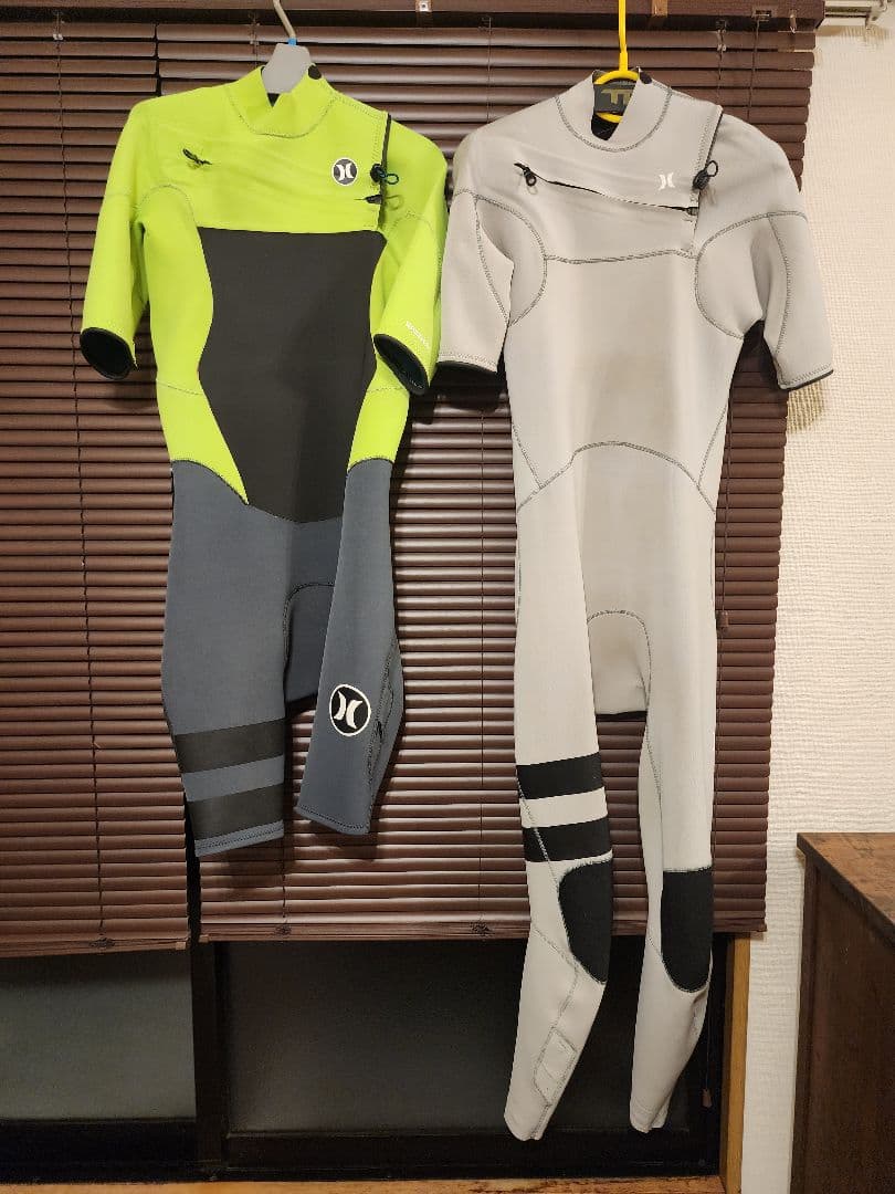 hurley ウエットスーツ　シーガル&スプリング　セット　中古