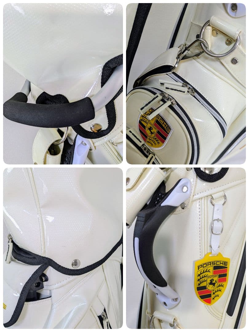 PORSCHE 高級スタンドキャディバッグ 9.5型 美品 希少