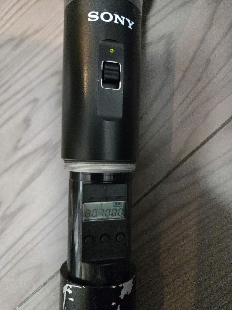 【SONY】ソニー無線ワイヤレスマイクロフォンピンマイクUTX-H2.B2セット