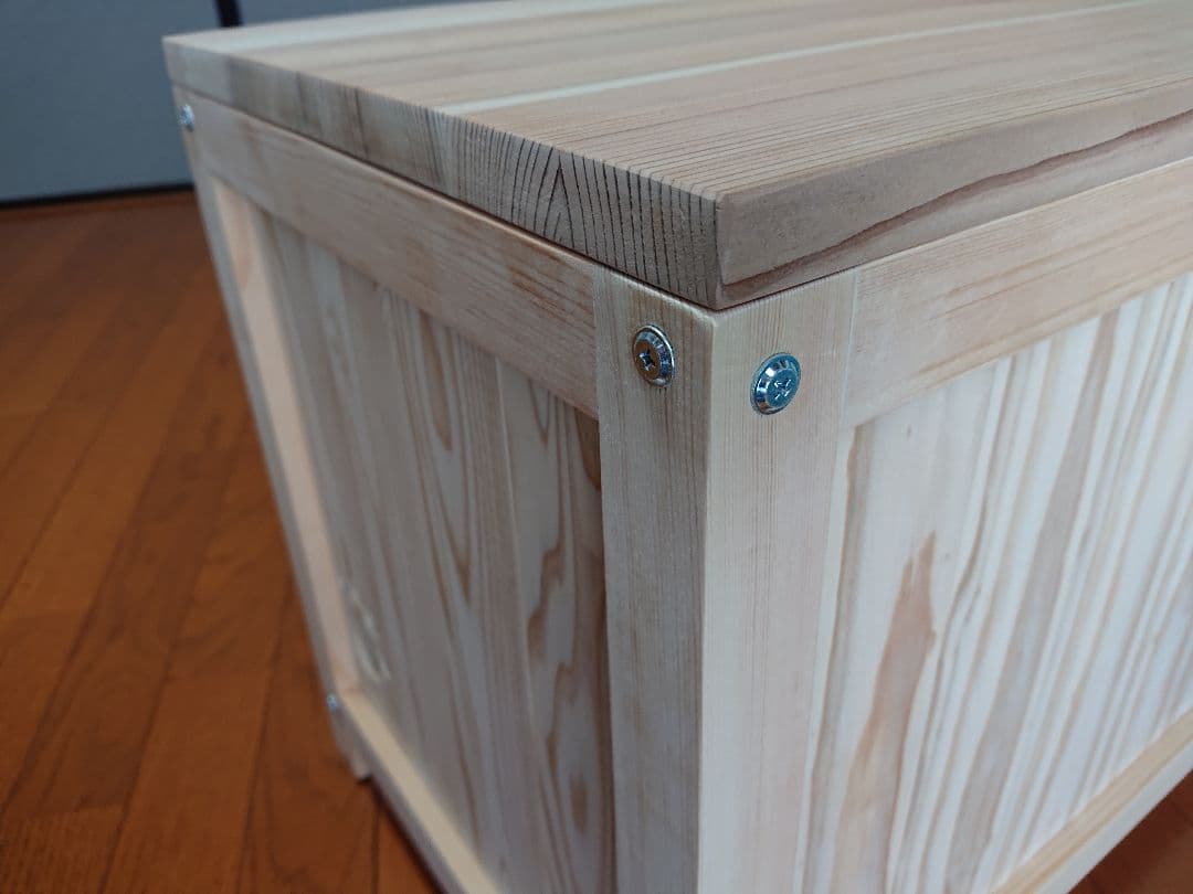 ⑯♥サイドテーブル★キャットハウス★小屋★無垢★ネコ★手作り猫ハウス