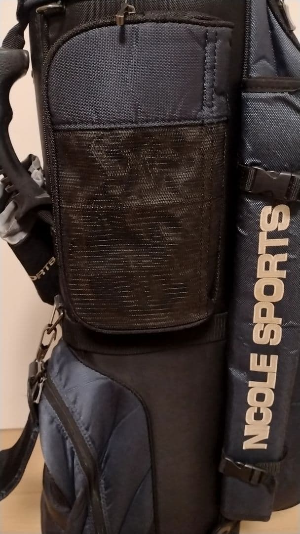 NICOLE SPORTS キャディバッグ ネイビー