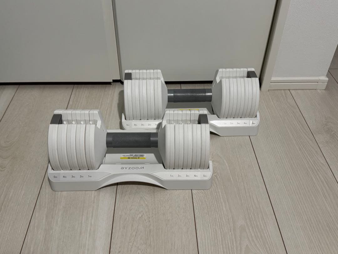 可変式ダンベル 5kg ×2個 ByZoomFitness PureSeries