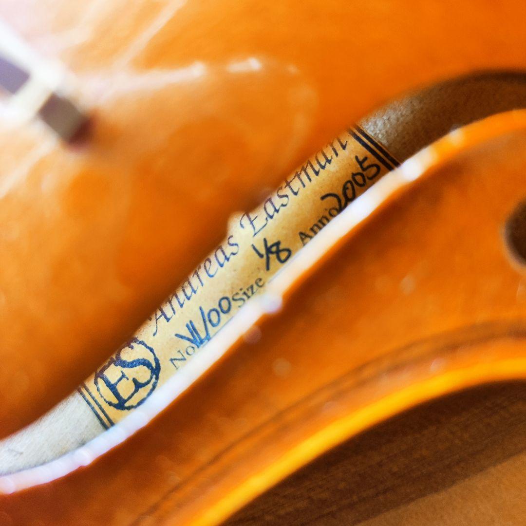 【優音】Andreas Eastman VL100 1/8 バイオリン 2005