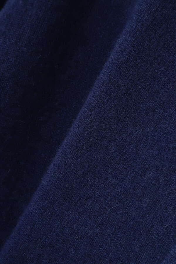 カシミヤ フルジップアップ ニットブルゾン 4 M ネイビー パーリーゲイツ