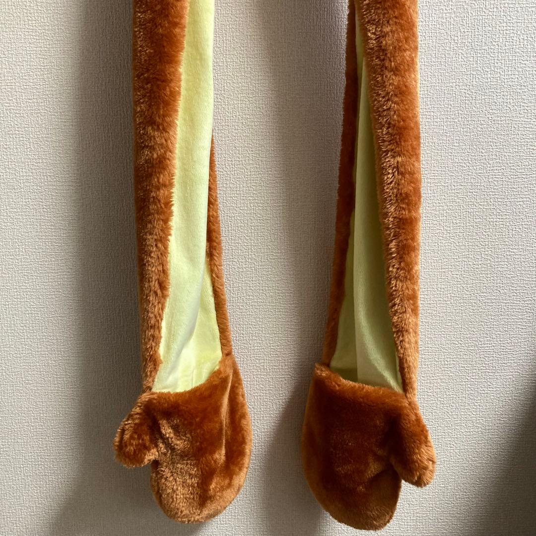 ニックワイルド フード付きマフラー