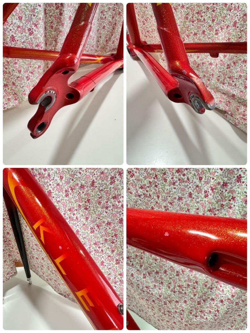 クラインqカーボンチームフレーム 希少  Q-Carbon TEAM