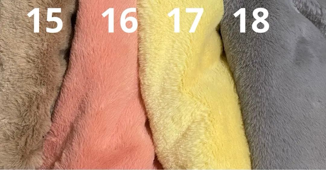 生地色確認用　レース、チェック、チャイナ生地あり