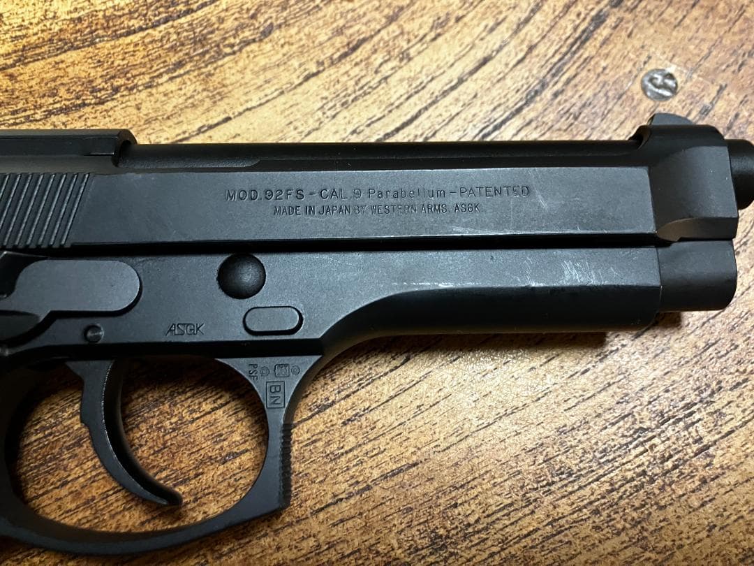 希少 ウエスタンアームズ ベレッタ M92FS ダイハード ガンブラックVer.