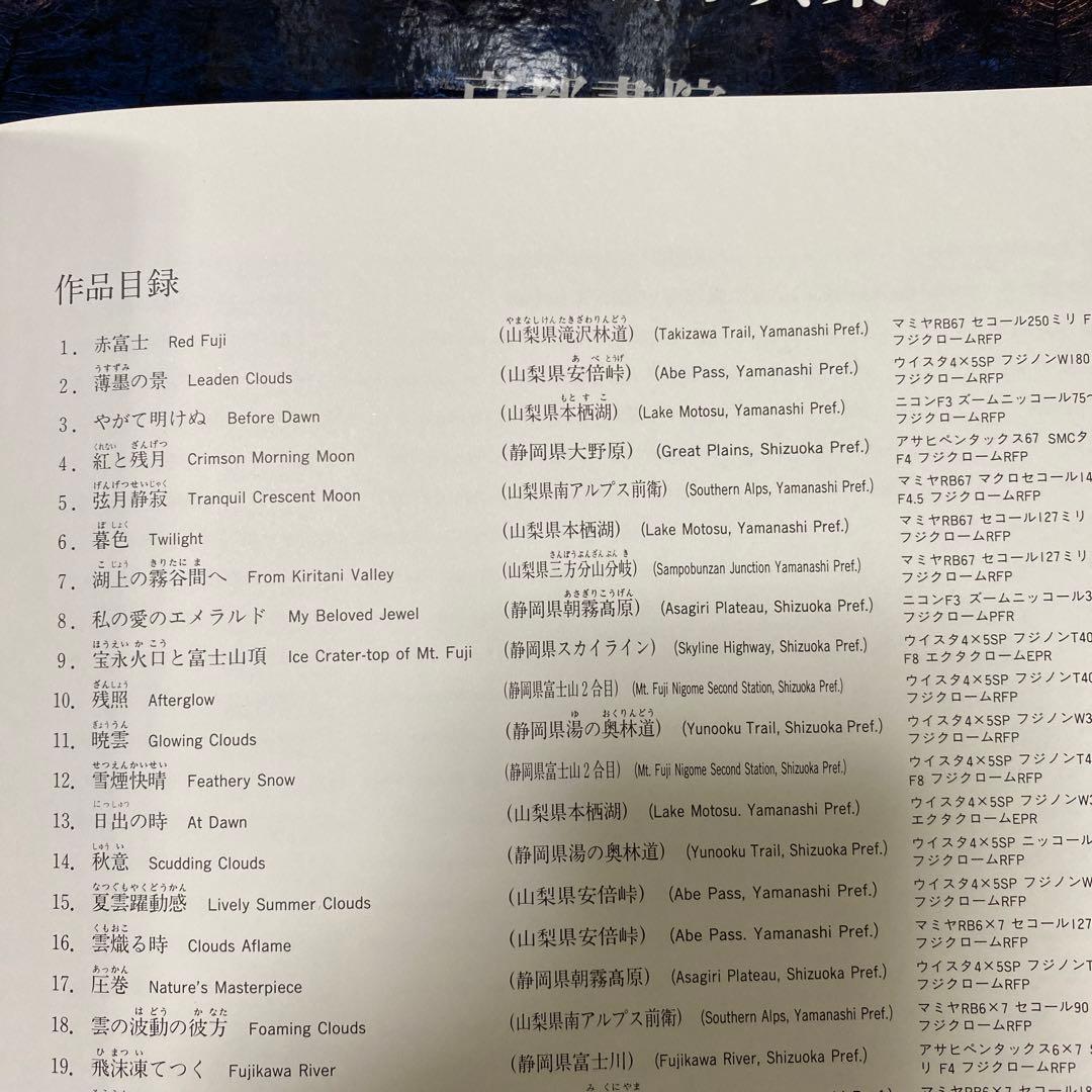 ラスト値下げ　伊志井桃雲写真集　富士山　京都書院発行