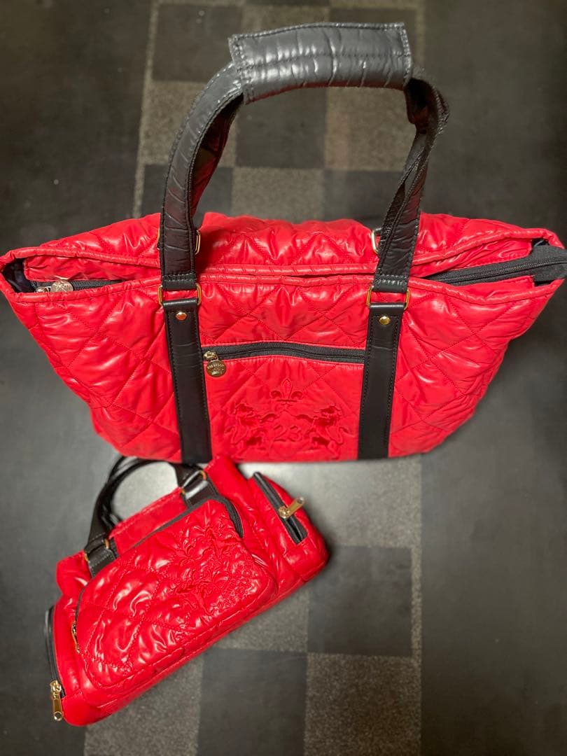 値下ゴルフボストンバック　カートバック　23区GOLF　2個　保冷保温バック