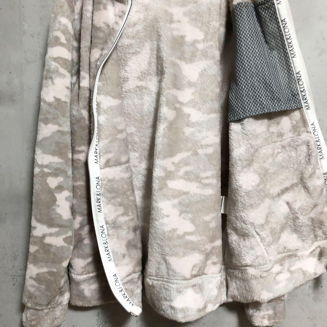 MARK&LONA マークアンドロナ　ゴルフウエア フリースジップアップパーカー