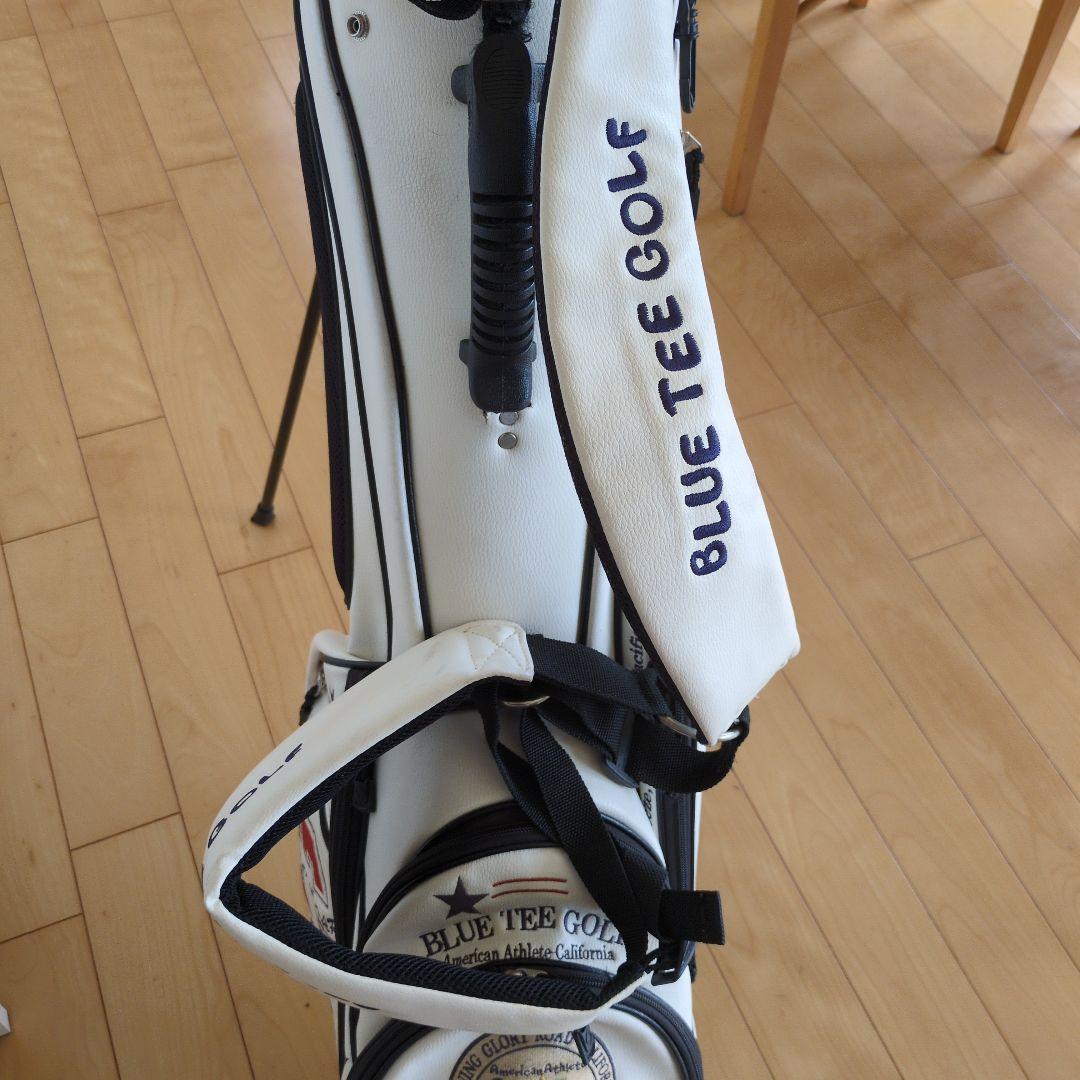 BLUE TEE GOLF キャディバッグ ホワイト