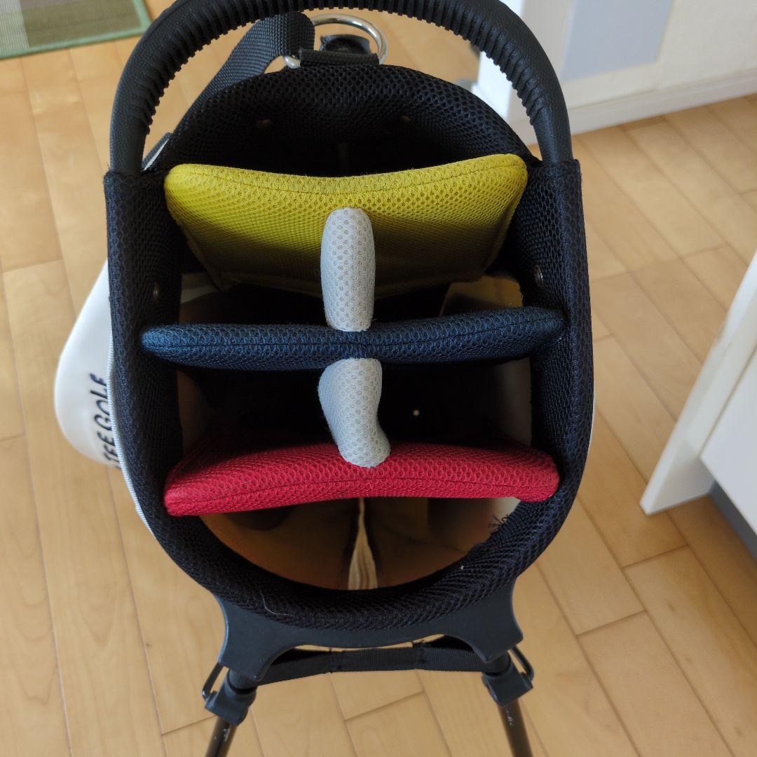 BLUE TEE GOLF キャディバッグ ホワイト