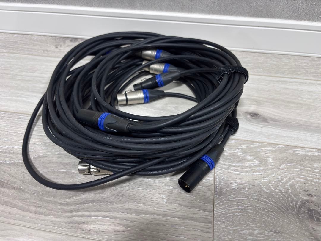 CANARE L-4E6S XLRマイクケーブル 5m×5本セット