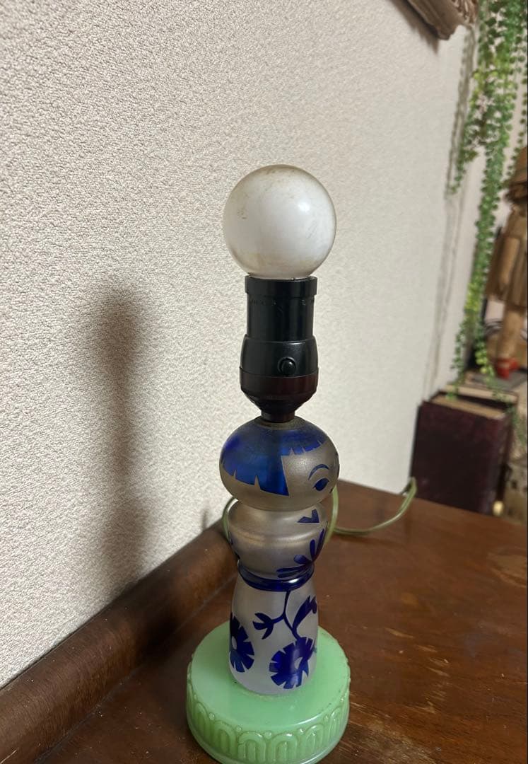 こけし電気スタンド【アンティーク】