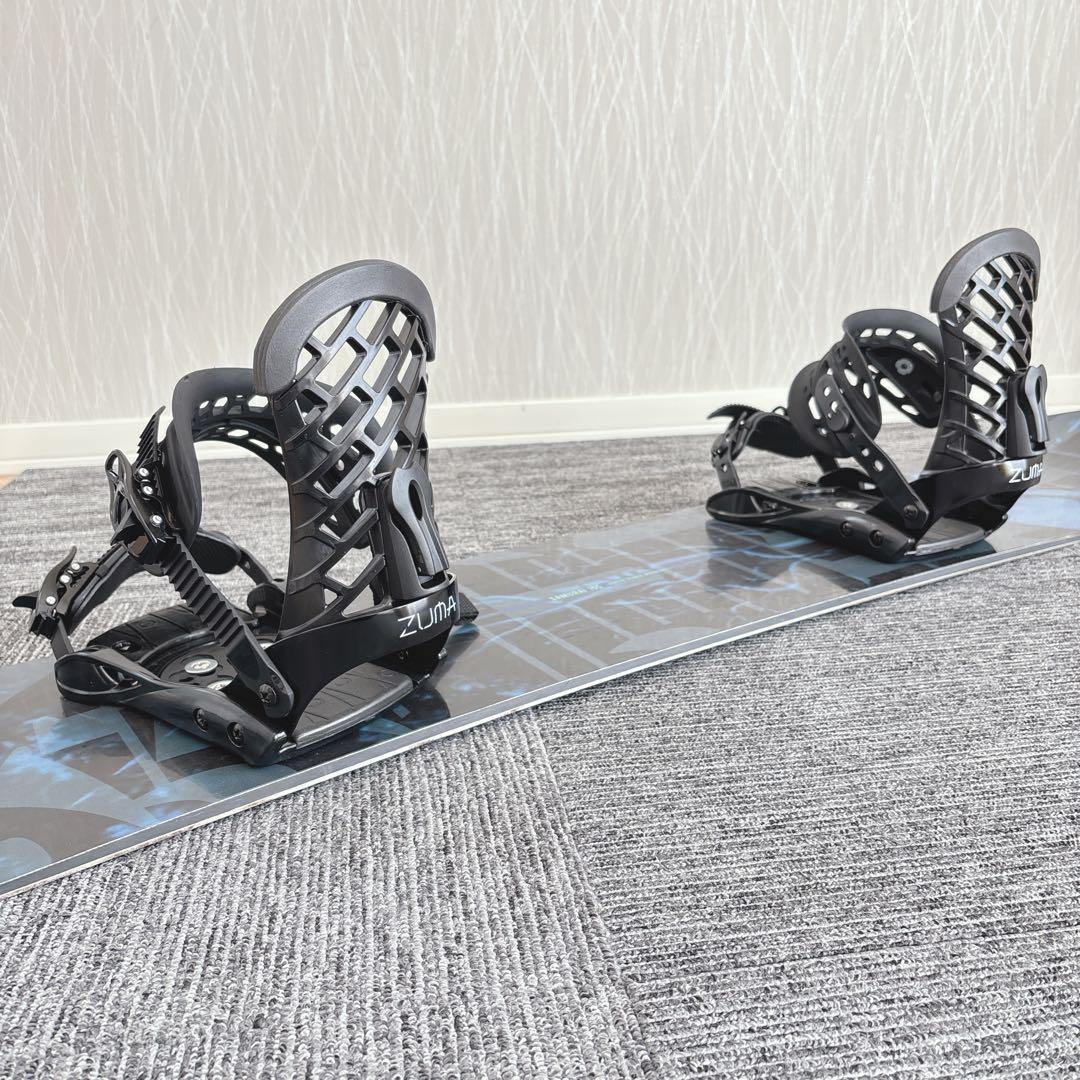 60超美品❗️超豪華❗️眞空雪板等/侍モデル メンズスノーボードセット★155cm