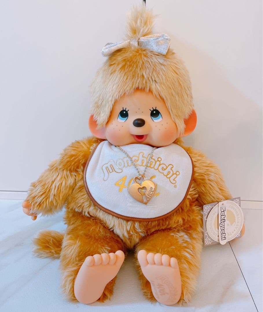 ゴールドモンチッチ　40周年限定タグ付　L セキグチ