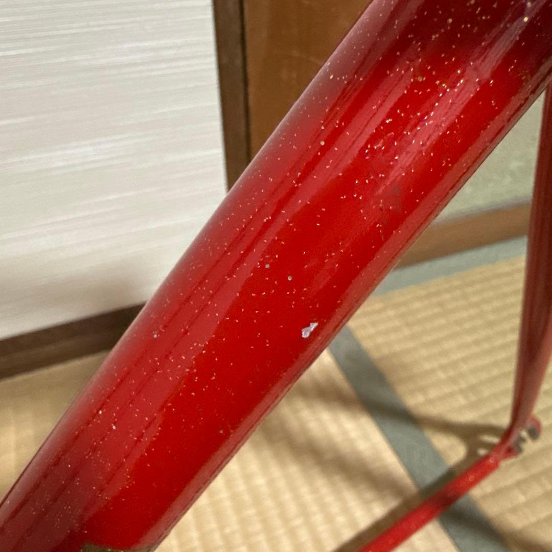 NJS UMEZAWA 金ラメ fc7600 クランク付きフレームセット