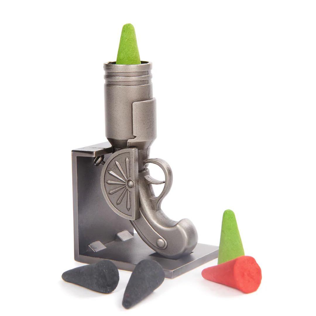 未使用 進撃の巨人展FINAL 信煙弾型お香立て長距離索敵陣形 お香 アロマ